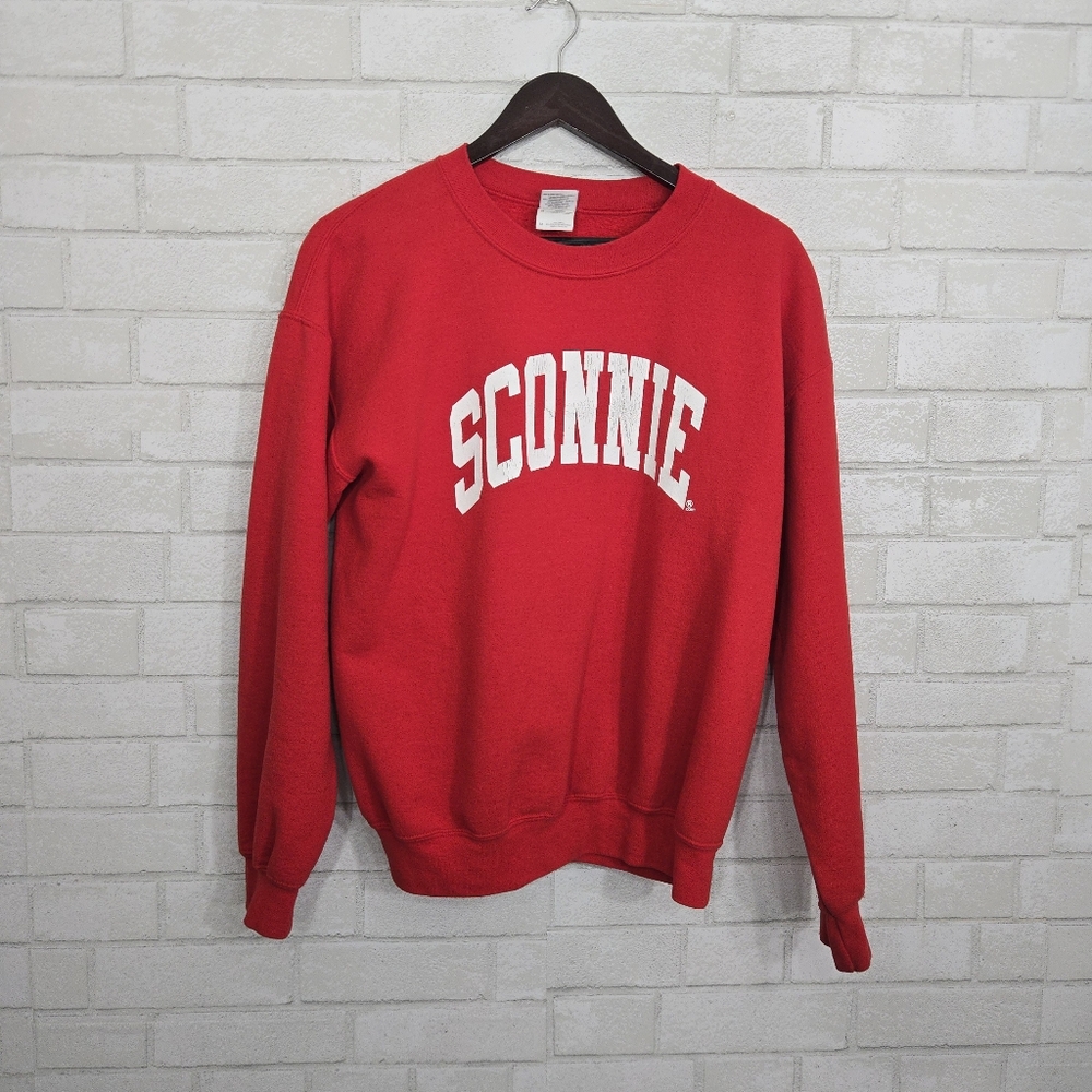 "Sconnie" crew-neck sweatshirt
